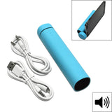 3-in-1 PowerTube 4000mAh Portable Speaker Power Bank