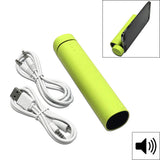 3-in-1 PowerTube 4000mAh Portable Speaker Power Bank