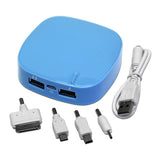 Mobile USB Charger Pocket Power Bank 6000mAh Dual Port with LED Indicator