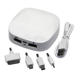Mobile USB Charger Pocket Power Bank 6000mAh Dual Port with LED Indicator