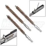 Bronze Bore Brush for .22 Long Rifle, .222 or .223 Remington, 5.5x45mm NATO, 5.45x39mm, FN 5.7x28mm & other 5.56mm/0.22" sized bores