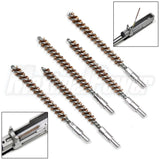 Bronze Bore Brush for .22 Long Rifle, .222 or .223 Remington, 5.5x45mm NATO, 5.45x39mm, FN 5.7x28mm & other 5.56mm/0.22" sized bores